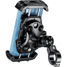 Kaedear 카에디아 바이크 바이크용 진동흡수 에어 일체형 사이드레버 잠금장치 내구강도 중간방범타입 슬라이드락/Air Mount KDRM28