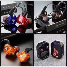 QKZ 耳塞式耳機 舒適配戴 沉浸式音樂體驗, 黑色