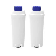 델롱기 에스프레소 머신용 교체용 정수 필터 DLSC002 커피 메이커 필터 호환, 02 2pcs