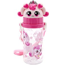 캐치티니핑6 물통-입체스트랩 빨대 YP5575 350ml (T0043), 캐치티니핑6-T0043