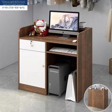 모던 심플 마블 무늬 소형 카운터 프론트 데스크 매장 미용실 접수대, 베스트셀러둥근모서리 100 40x90 + B