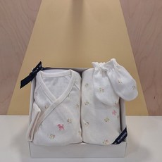 블루독베이비 CR)플라워배내저고리.출산 선물세트(45A70-000-04) 1014363