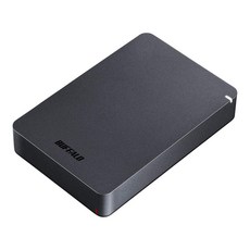 BUFFALO USB3.1(Gen.1) 대응 내충격 휴대용 HDD 4TB 블랙 HD-PGF4.0U3-GBKA