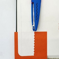 니즈플리 우수한 절삭력 공방가위 종이공예용가위 공예가위 종이공예가위 디자인가위