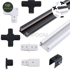 [픽네] 조명레일부속 레일조명부속 조명레일 조명 레일 부속, 부속/ㅡ자연결/화이트