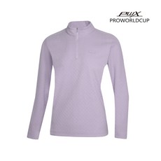 프로월드컵 여성 아웃도어 집업티셔츠 부드럽고 따뜻한 겨울 하프집업 Q424-3271-1LL