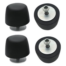 DospKaqi 4피스 고무 범퍼 쿠션 후드 범프 스톱 지프 랭글러 YJ 1987-1995 YJ TJ 1997-2006 JK 2007-2018에 적합 338985