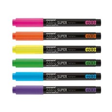 아트박스/모나미 모나미 에딩 슈퍼 형광펜[00032321], 1개, 오렌지