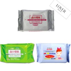 森田藥妝 卸妝棉系列, 1個, 保濕深層卸妝棉48片