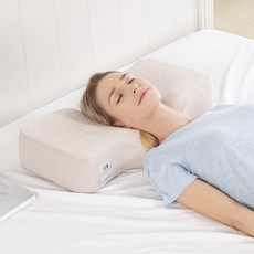 베네폼 C-컴포트 필로우 견인베개, 삼중직 브라운, 1개