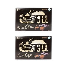 제주 다크 쇼콜라 여행 선물 초콜릿 과자 제주도, 2박스, 180g