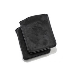 【海夫健康生活館】LZ KIYOTA 軟綿綿 輪椅腳踏墊 黑色(D0196-01), 1個