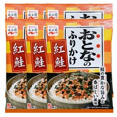 오토나노 후리가께 베니샤케 조미료 연어맛, 11.5g, 6개