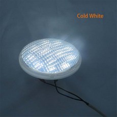 45W PAR56 RGB LED 수영장 빛 DC12V 야외 수중 조명 18W 연못 램프 풍경 스포트라이트, 03 PAR56 White, 02 25W