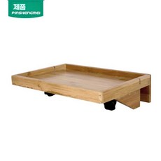 이층침대 선반 걸이 테이블 우드 이층 제품 노트북 공간활용 침대, 월넛 소형, 8. 월넛 수납선반