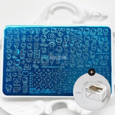 키티 믹스 네일스탬프 플레이트