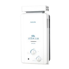 Sakura櫻花 GH-1021 抗風屋外型10L傳統熱水器, 桶裝瓦斯