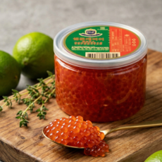 로얄피쉬 러시아산 최고급 샐몬 캐비어 140g, 200g, 1개