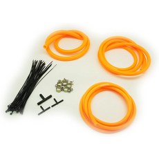 오토반88 실리콘 진공 호스 드레스업 DIY 키트 닛산 스바루 MMC 도요타 혼다 마즈다 머스탱 쉐보레 포드 스즈키 시트로엥 아우디 BMW 벤츠 미니 폭스바겐 피아트 등과 호환