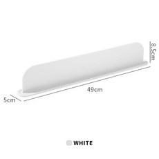 주방 필수템! 실리콘 씽크대 물막이 7cm 방수 차단판 깔끔 물흘림방지, 1개