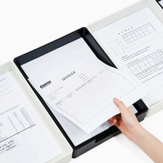 시스맥스 미다스트레이 - 책상정리 서랍장 주방정리, 블랙