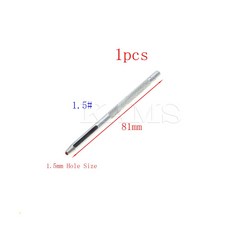 25 사이즈 가죽 공구 펀치 가죽공예 구멍 뚫기 세트 홀 펀처 벨트 1.0mm-25mm 의류 캔버스용, 1.5mm