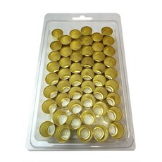 Interstate Pneumatics F7327-50 1.6cm(0.625인치) ID x 2.5cm(1인치) 길이 페룰 (50/팩), 1개