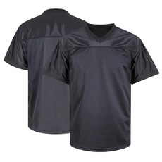 NICNZQI 청소년 블랭크 풋볼 저지 메시 운동용 티셔츠 유니 힙합 축구 연습 저지 S-XL