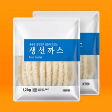 세미원 생선까스, 1.2kg, 2개