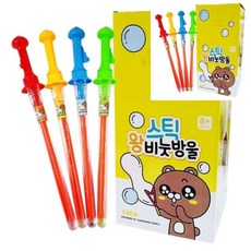 스틱왕비누방울 45cm 100ml 갑 16개입 비눗방울놀이 유아용장난감 영유아장난감 비누방울놀이 rkr1636Vm