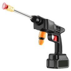 無線高壓洗車槍 - 便攜式泡沫噴槍洗車機 - 多功能家用洗車工具, 1套