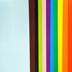 8절 240g 색마분지 100매 학습교재용 공예용, 분홍