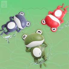 WITHNAMU 태엽 개구리 장난감 생일선물 유아 장난감 키즈 동물 장난감 아기 손감각 장난감