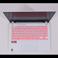 호환 노트북 키보드 커버 ASUS ROG Zephyrus G14 2023 GA402XV GA402XZ GA402NU GA402NV GA402RJ GA402RK GA402N GA4, [08] pink, 1개