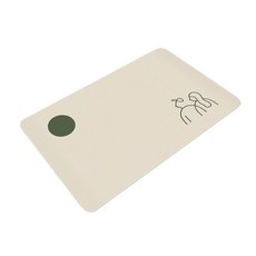 래븐 물기 쏙 빨아쓰는 규조토 발매트, 커플