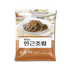 바이오마켓_식자재왕 맛있는 연근조림 2kg, 1개