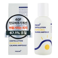 피부미 나노시카 egf 수분 진정 앰플 / 색소침착 속건조 재생앰플, 1개, 80ml