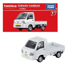 토미카 프리미엄 27 스바루 삼바 초회 미니카, 혼합색상, 1개