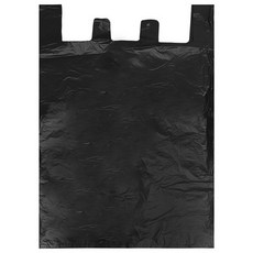 월드크린 손잡이 이불 비닐봉투 검정, 120L, 100개