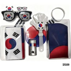 2026월드컵 응원용 응원도구 세트 막대풍선 응원풍선 스틱벌룬 손뼉짝짝이 응원머플러, 1개, 한국 1개, 한국