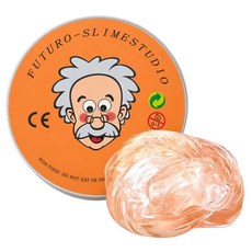 KC인증 퍼티 슬라임 박사퍼티 손에 안 묻는 유리퍼티, 오렌지, 45g, 1개