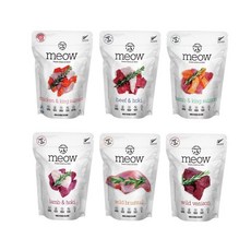 NZ Natural 鮮開凍 meow 貓咪冷凍乾燥生食餐 50g/280g 無穀 貓乾糧 貓主食, 1個, 貓/鹿肉280g,單包