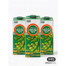 담백한 베지밀 에이, 950ml, 3개