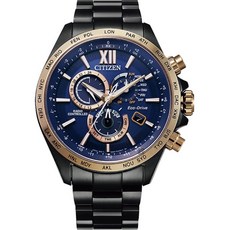 CITIZEN 星辰 浩瀚時光 光動能萬年曆電波腕錶 CB5837-88L