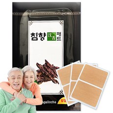 관절 허리 부착 침향 패드 파스, 10개, 6매