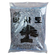 세척 마사토 소립 1.5kg 화분돌 마사 정원 분갈이 화분, 1개