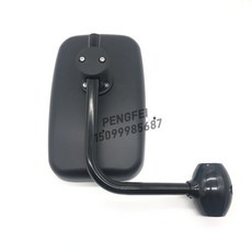 굴삭기 지게차 트럭 사이드미러 백미러 광각 후사경 범용 반사경, 1세트, L_고품질 반사경 + L 브래킷 25MM