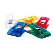 카파맥스 크리스탈 크립 크리스탈클립 플라스틱집게, 랜덤, 1개