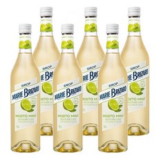 마리브리자드 모히또민트 시럽, 700ml, 6개