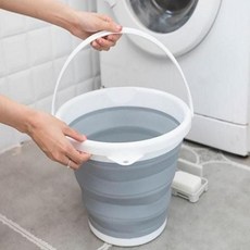 물통 폴딩 플라스틱 접이식 폴더블바스켓 세차용 바스켓 버킷 버킷 대형, 본상품
